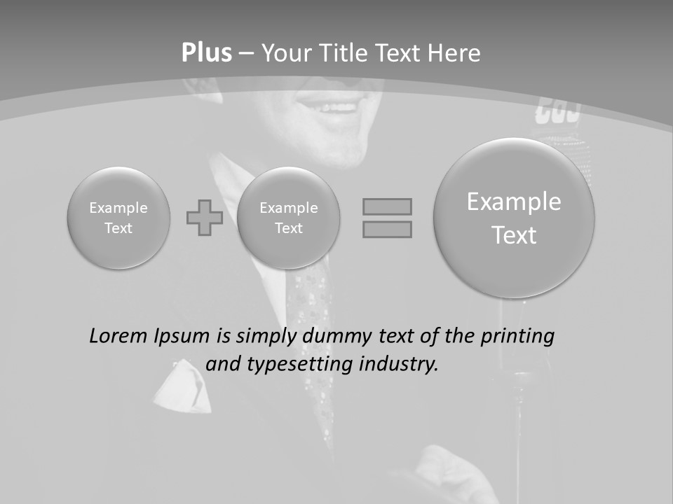 New Jersey Senator One Person PowerPoint Template