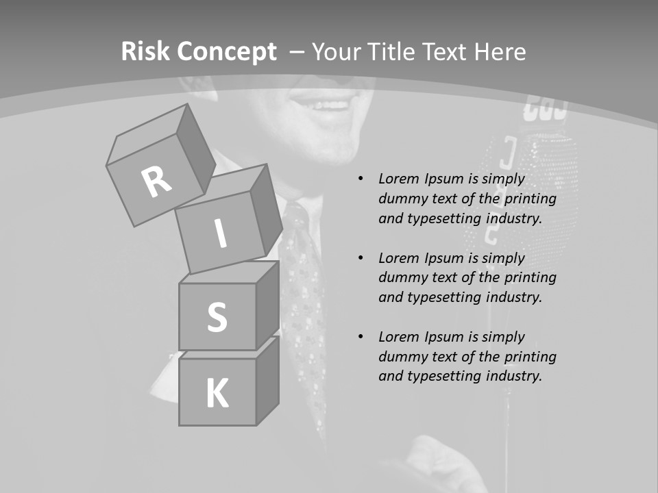 New Jersey Senator One Person PowerPoint Template