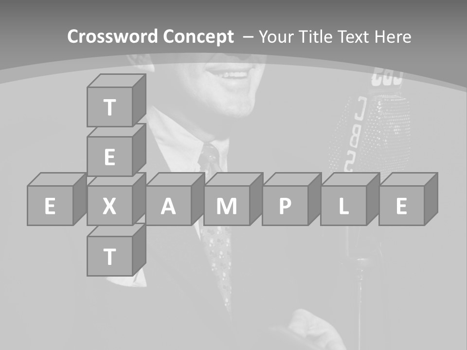 New Jersey Senator One Person PowerPoint Template