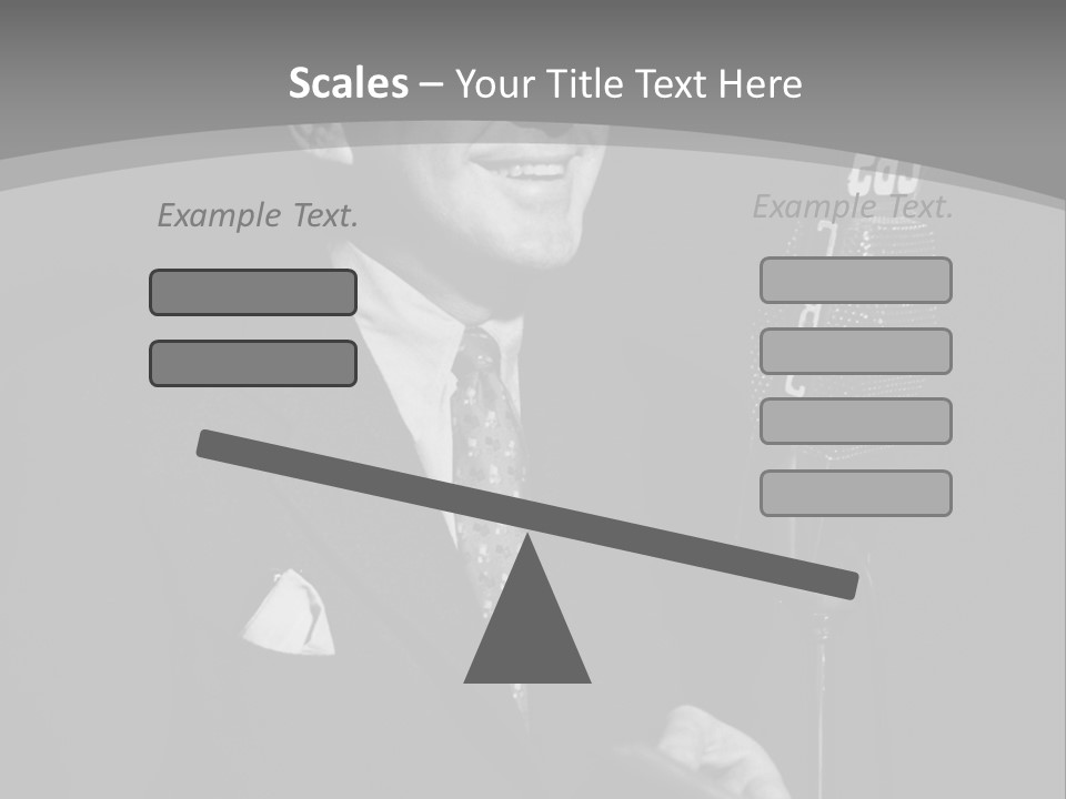 New Jersey Senator One Person PowerPoint Template