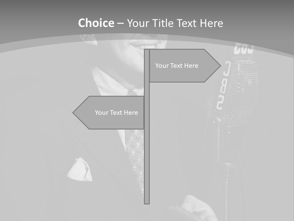 New Jersey Senator One Person PowerPoint Template