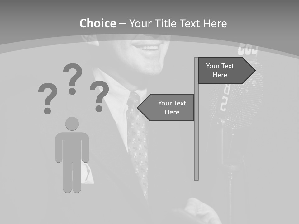 New Jersey Senator One Person PowerPoint Template