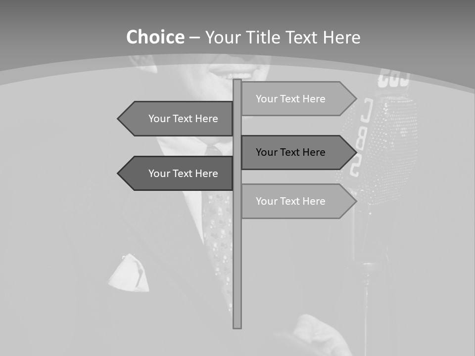 New Jersey Senator One Person PowerPoint Template