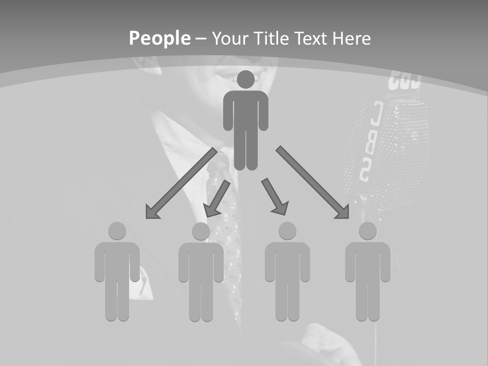 New Jersey Senator One Person PowerPoint Template