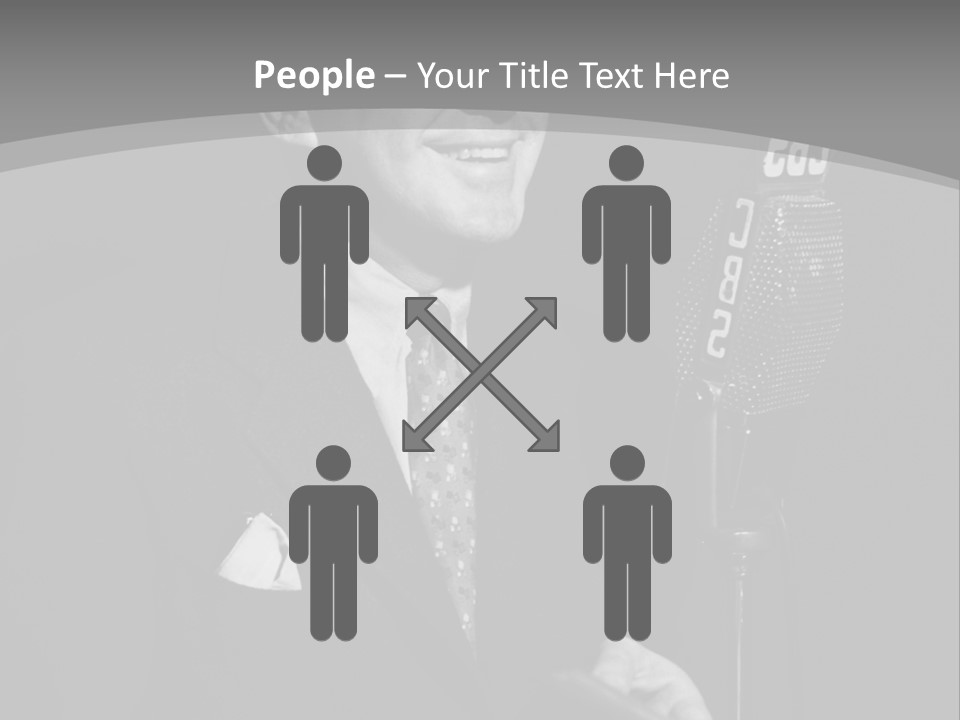 New Jersey Senator One Person PowerPoint Template