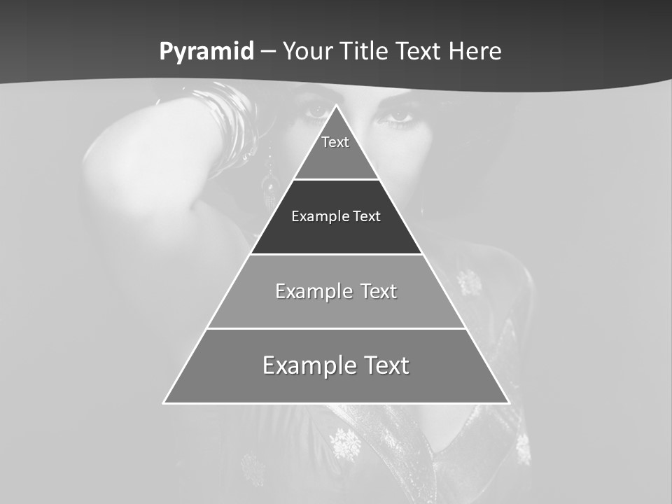 Face Portrait One Person PowerPoint Template