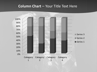 Face Portrait One Person PowerPoint Template