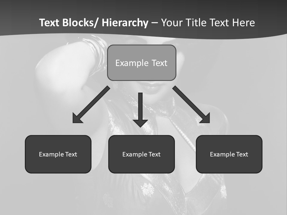 Face Portrait One Person PowerPoint Template