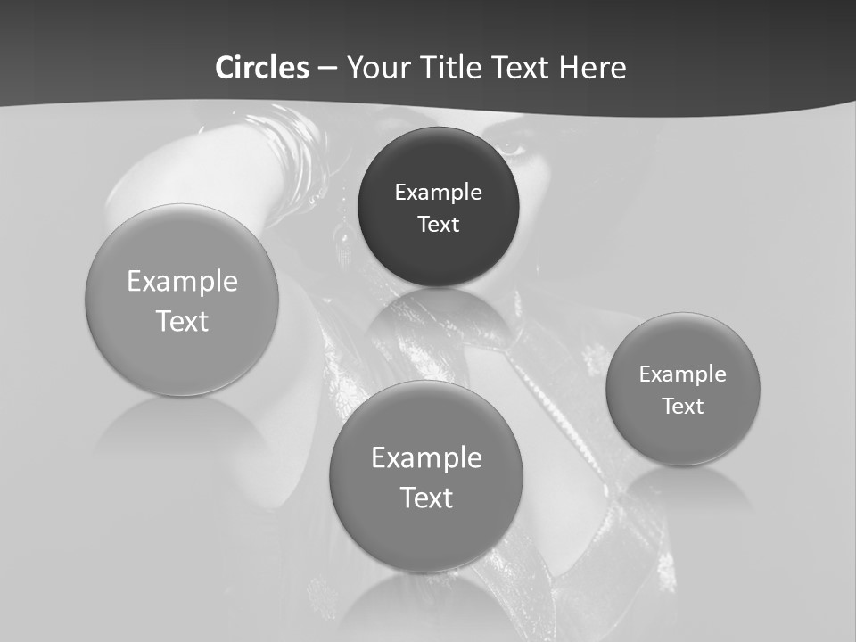 Face Portrait One Person PowerPoint Template