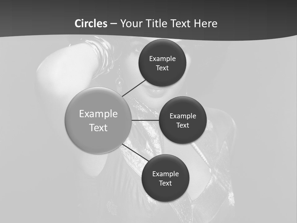 Face Portrait One Person PowerPoint Template