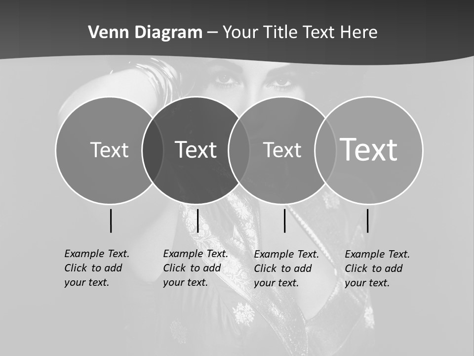 Face Portrait One Person PowerPoint Template