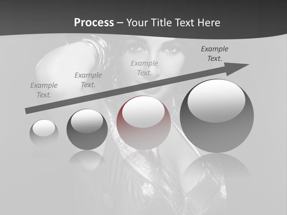 Face Portrait One Person PowerPoint Template
