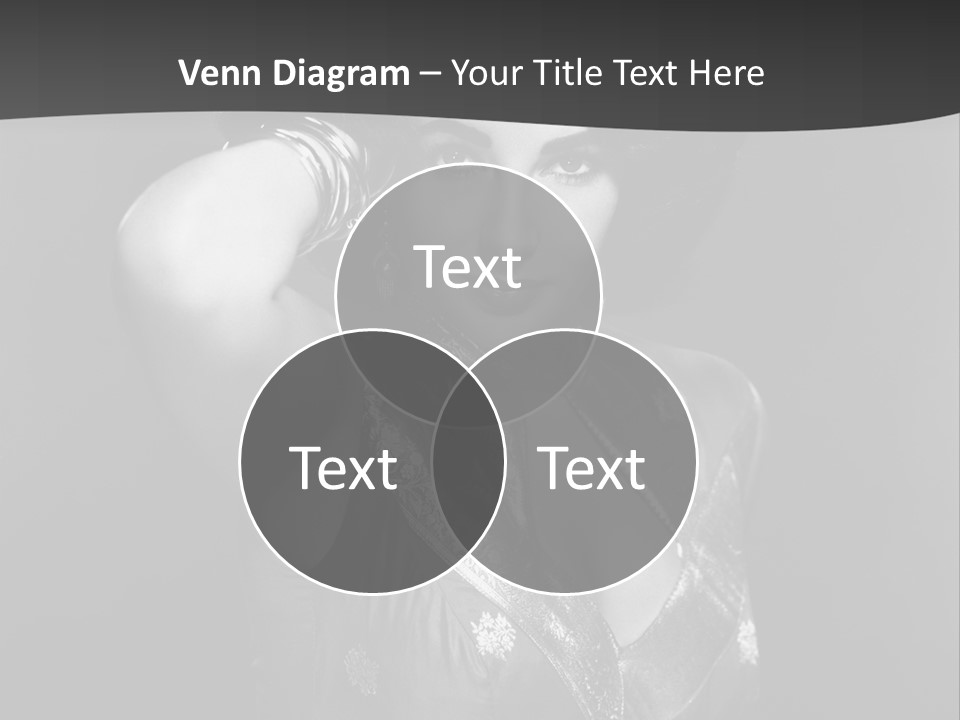 Face Portrait One Person PowerPoint Template