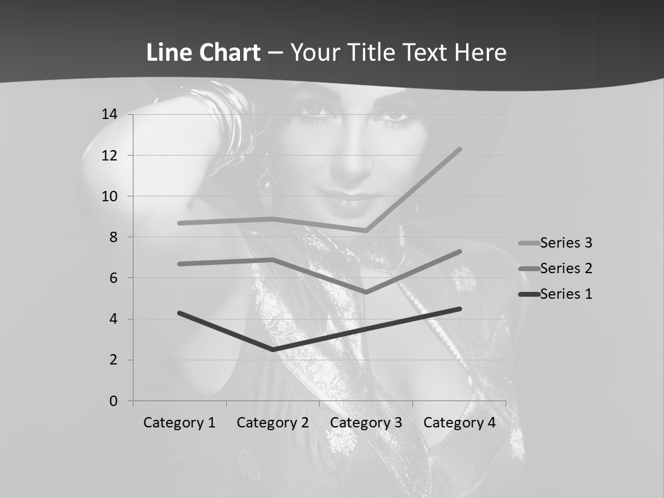 Face Portrait One Person PowerPoint Template