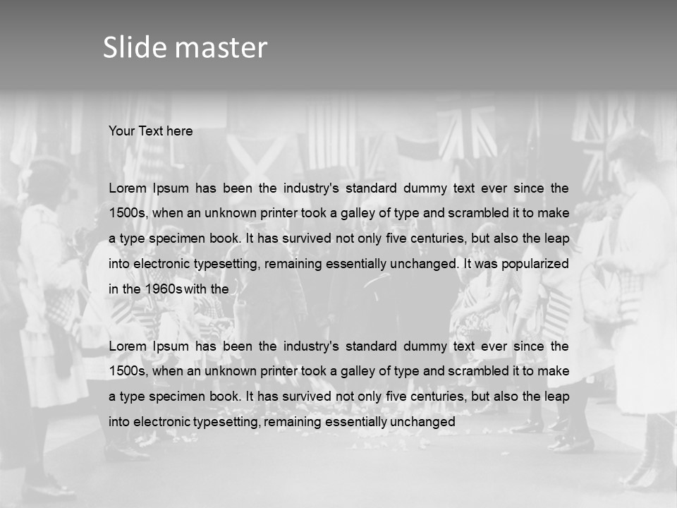 Farmers Skirts Champion PowerPoint Template