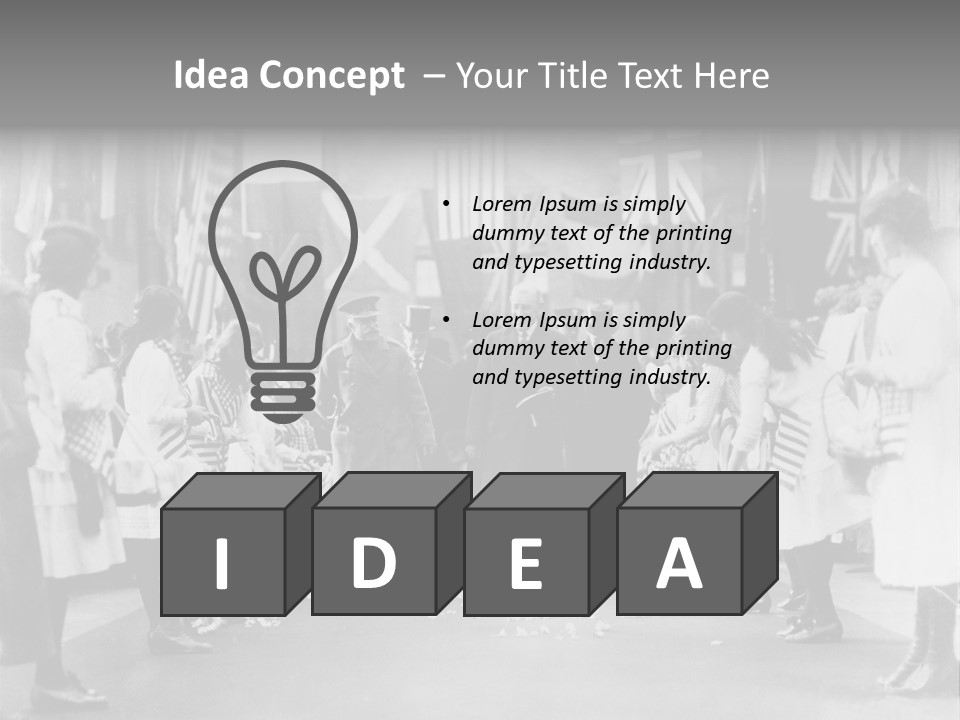 Farmers Skirts Champion PowerPoint Template