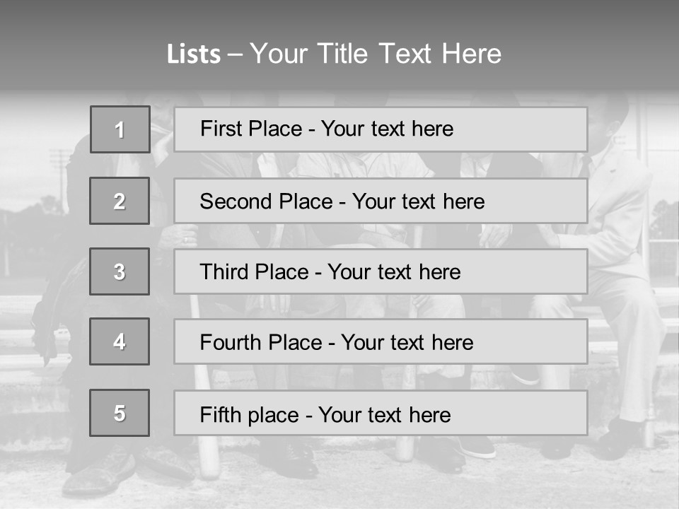 Pride Males Germans PowerPoint Template