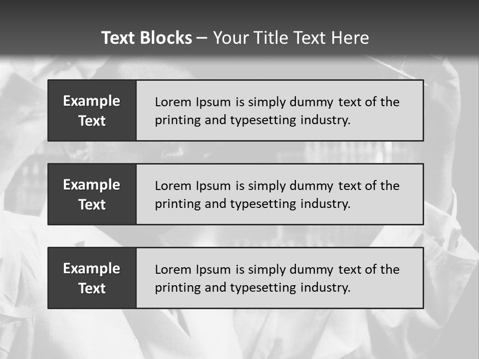 Progress Europeans Industrialists PowerPoint Template