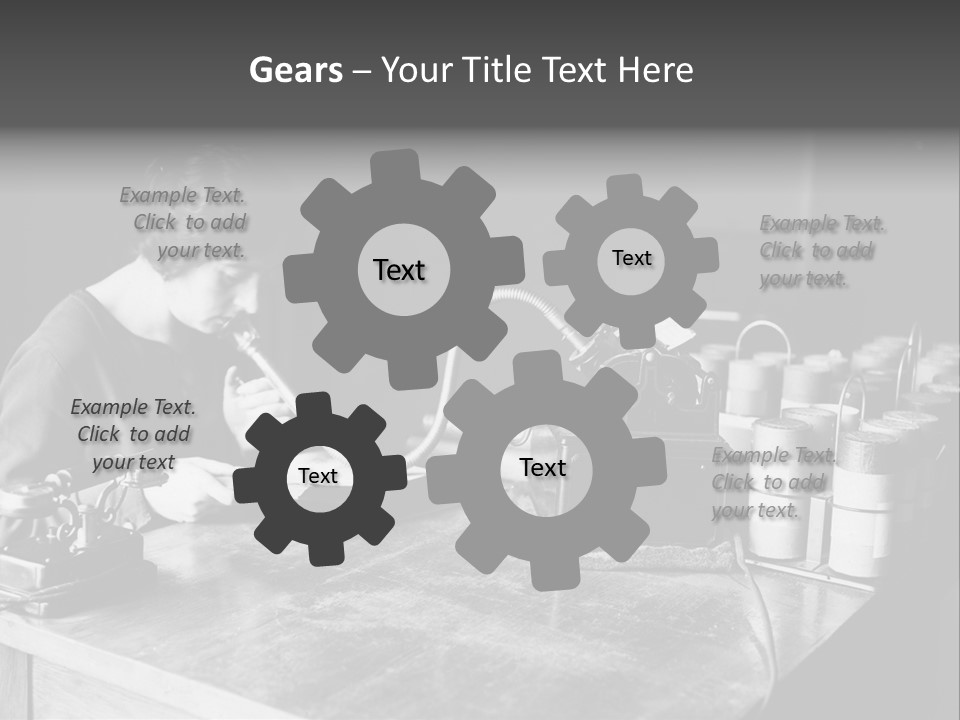 Ancient Method Of Communication PowerPoint Template