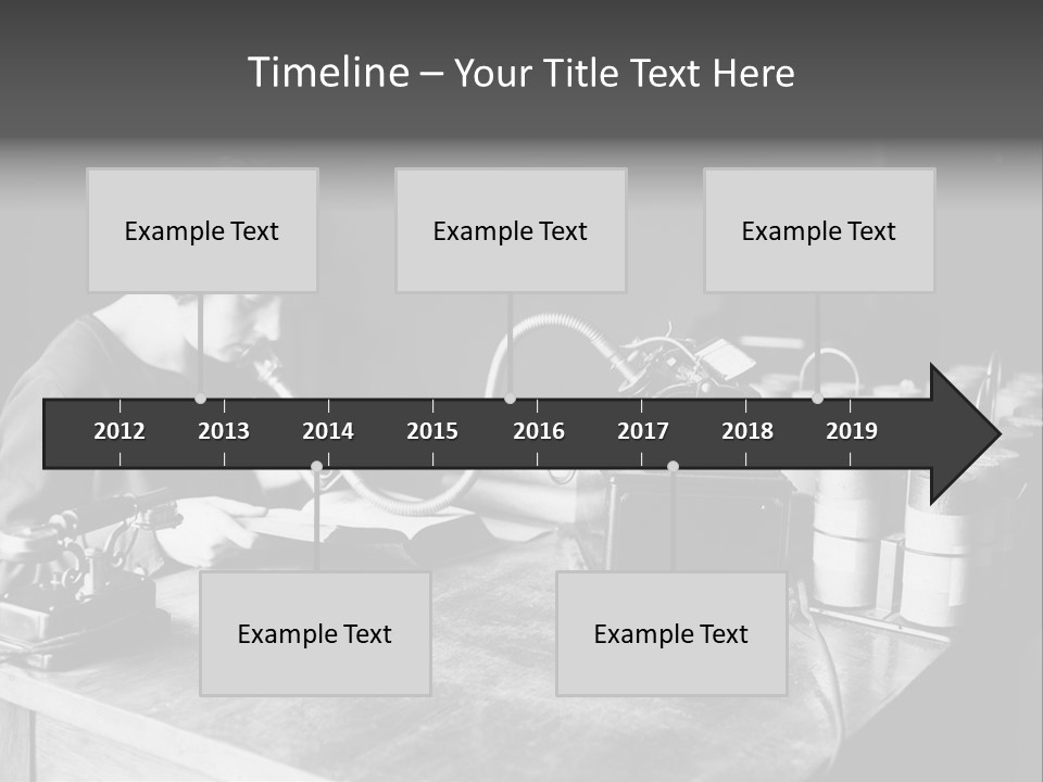 Ancient Method Of Communication PowerPoint Template