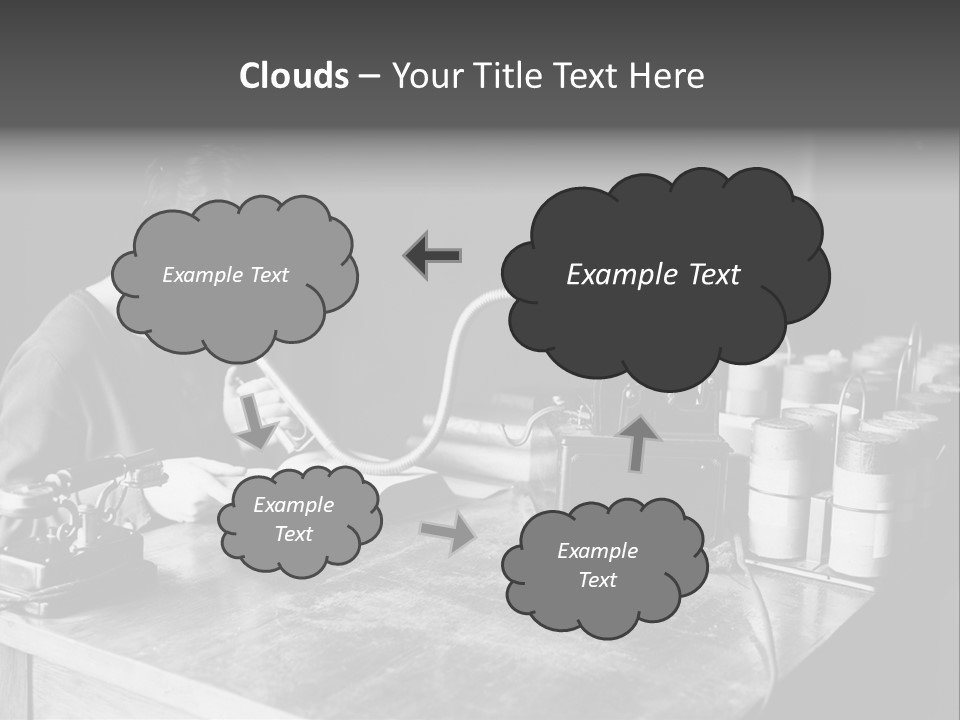 Ancient Method Of Communication PowerPoint Template