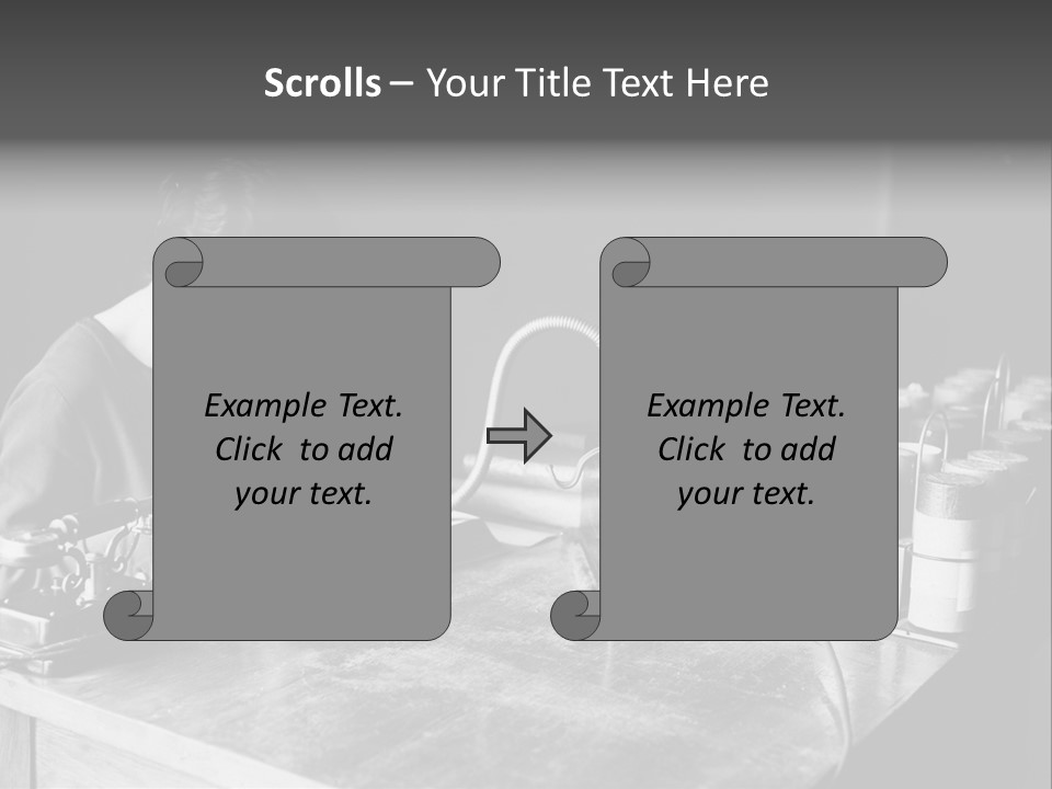 Ancient Method Of Communication PowerPoint Template