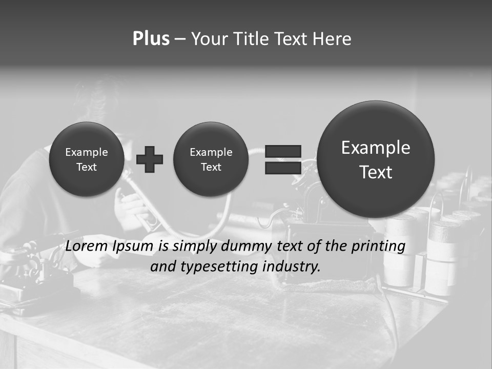 Ancient Method Of Communication PowerPoint Template