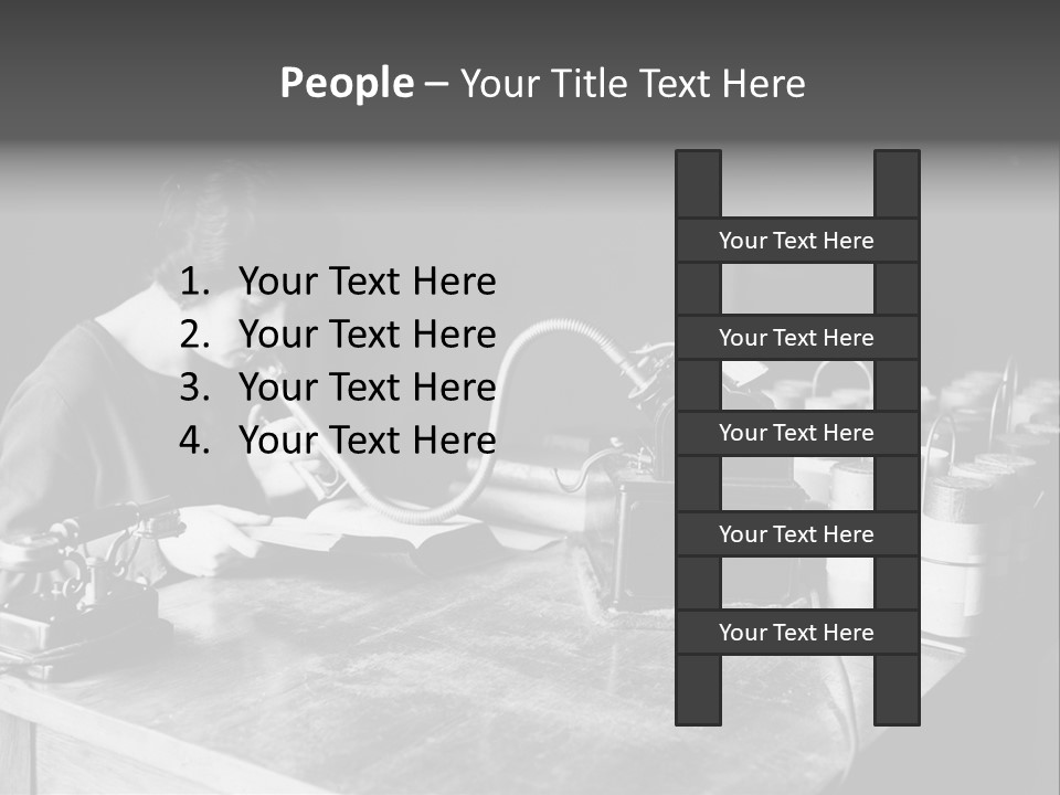 Ancient Method Of Communication PowerPoint Template