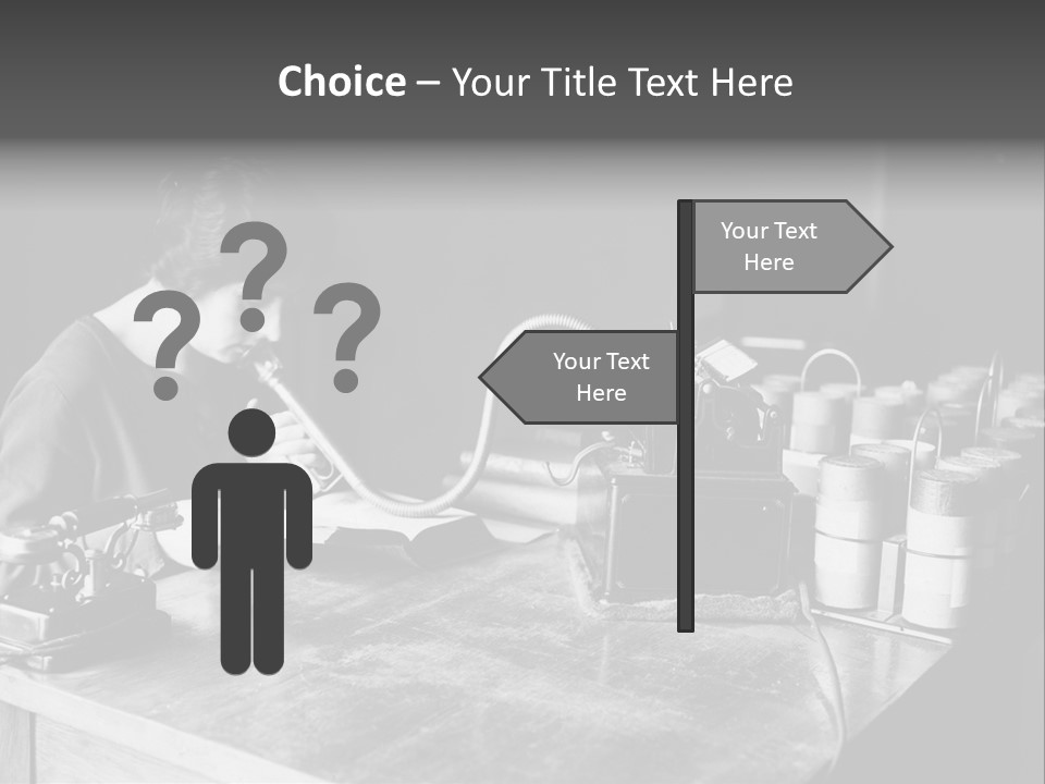 Ancient Method Of Communication PowerPoint Template