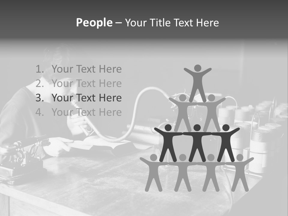 Ancient Method Of Communication PowerPoint Template