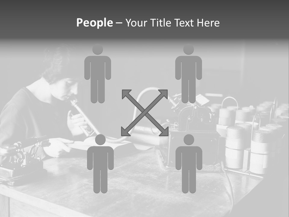 Ancient Method Of Communication PowerPoint Template