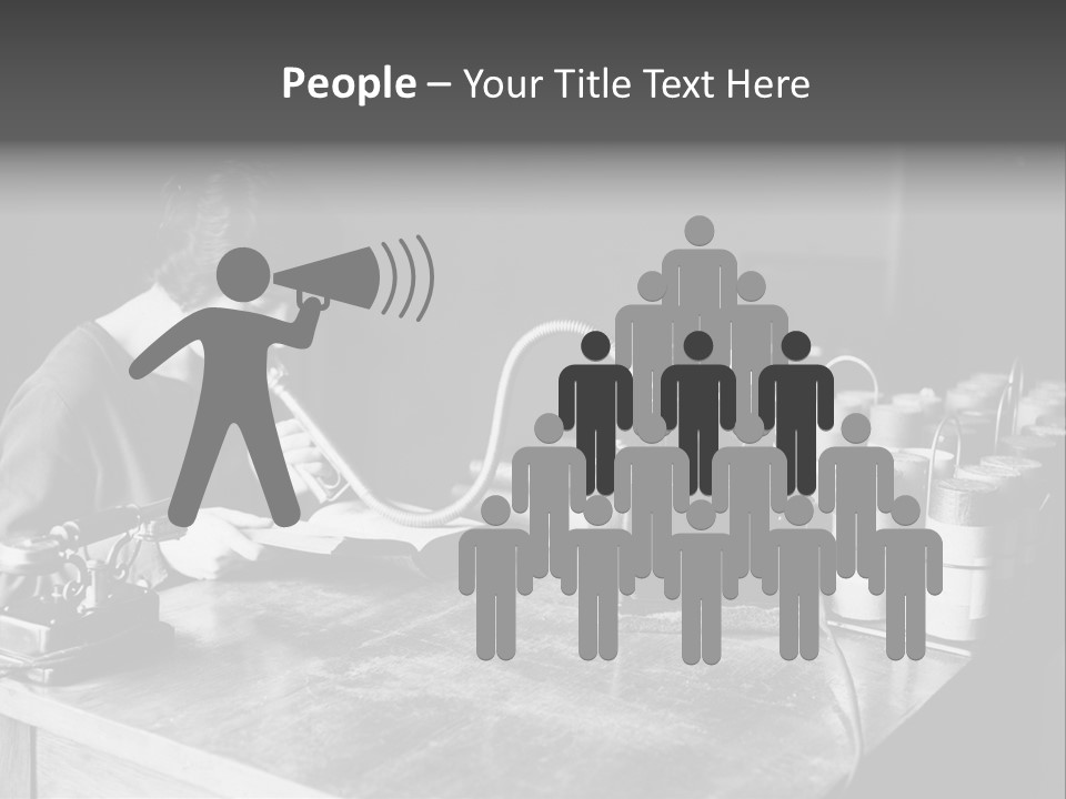 Ancient Method Of Communication PowerPoint Template