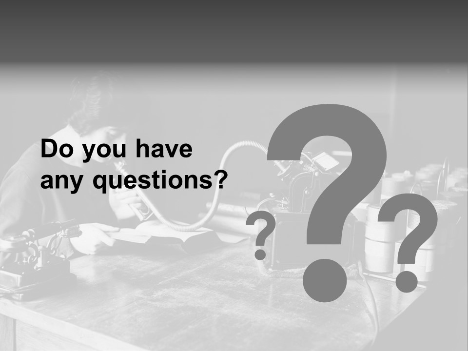 Ancient Method Of Communication PowerPoint Template