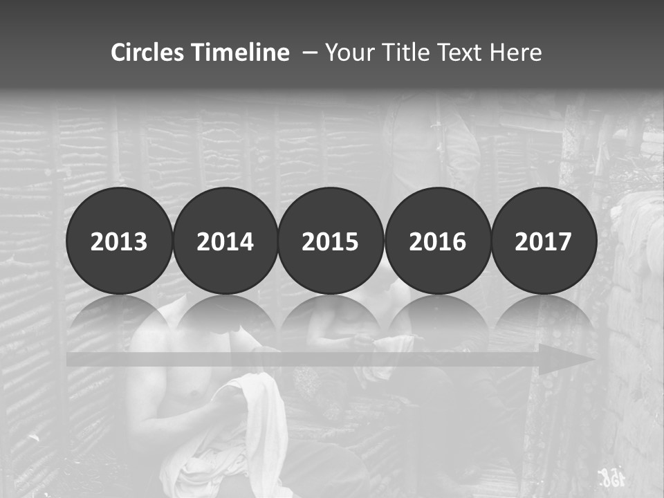 The Soldiers At The Barricades PowerPoint Template