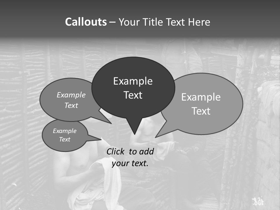 The Soldiers At The Barricades PowerPoint Template
