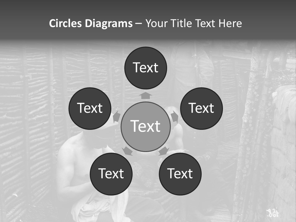 The Soldiers At The Barricades PowerPoint Template