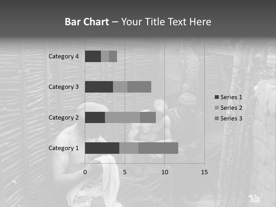 The Soldiers At The Barricades PowerPoint Template