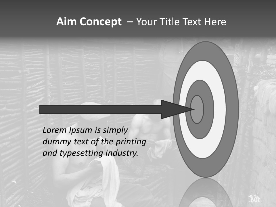 The Soldiers At The Barricades PowerPoint Template