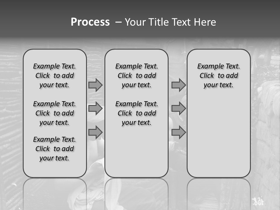 The Soldiers At The Barricades PowerPoint Template