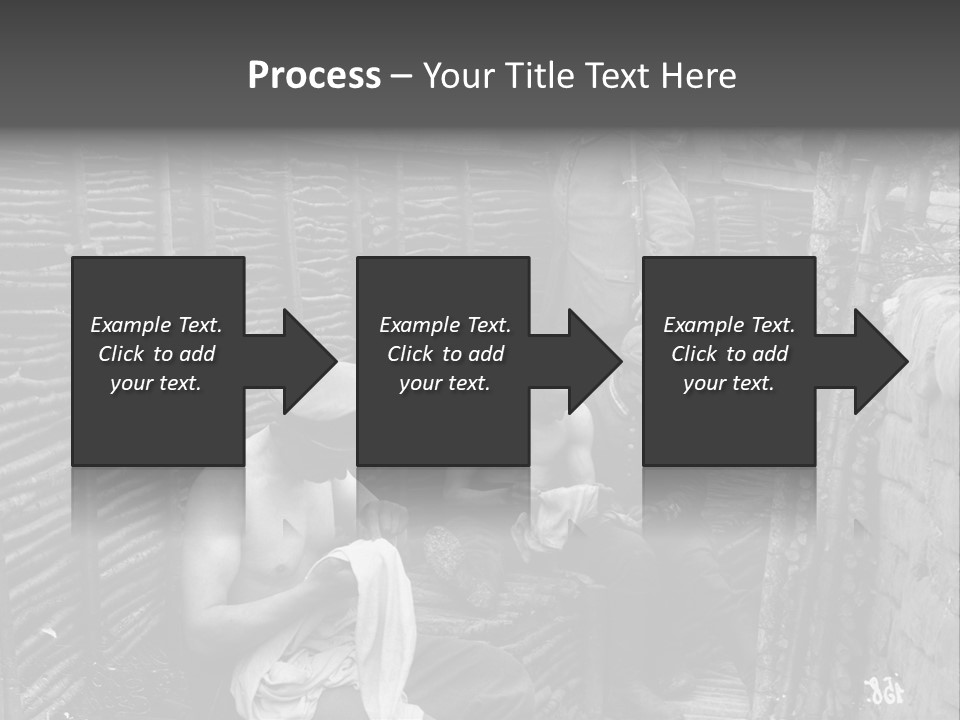 The Soldiers At The Barricades PowerPoint Template