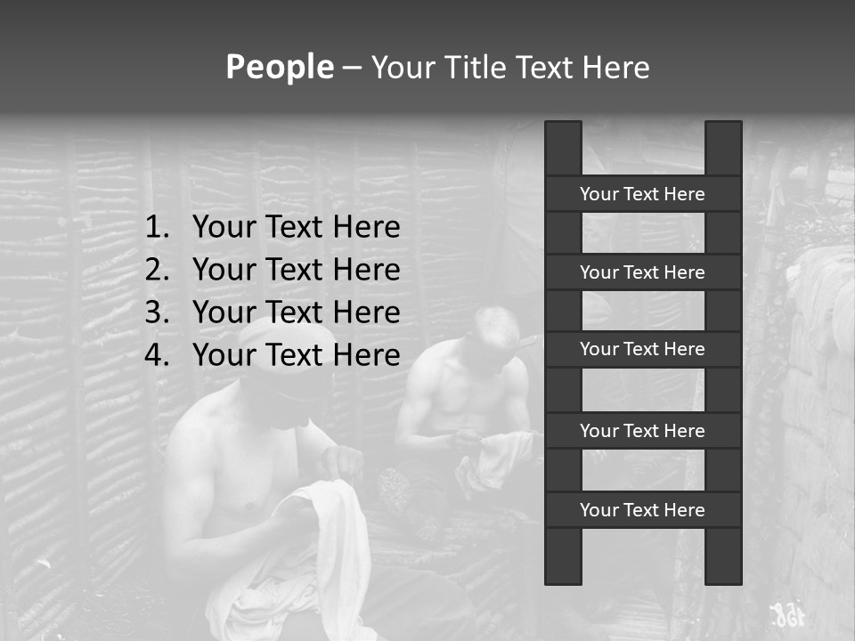 The Soldiers At The Barricades PowerPoint Template