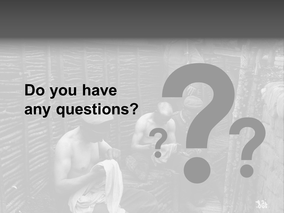 The Soldiers At The Barricades PowerPoint Template