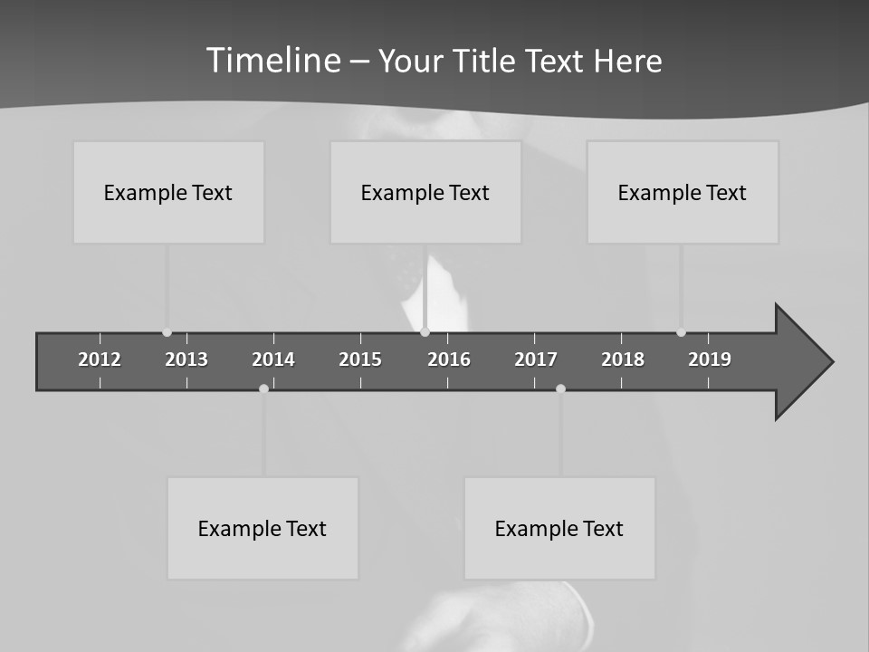 Mysterious Man With Piercing Eyes PowerPoint Template