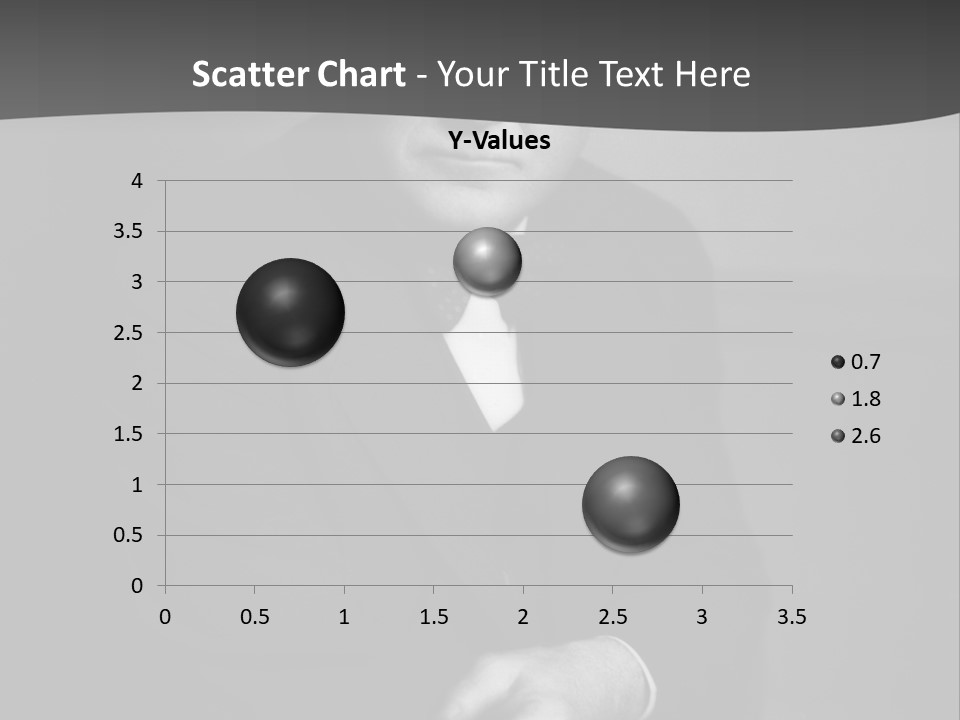 Mysterious Man With Piercing Eyes PowerPoint Template