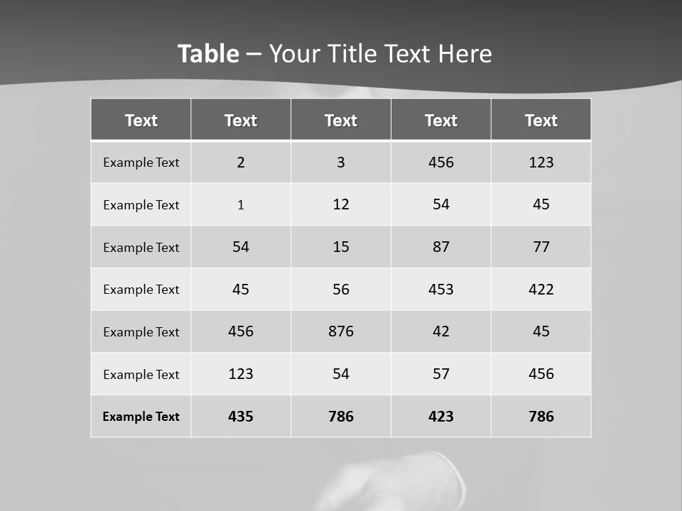 Mysterious Man With Piercing Eyes PowerPoint Template