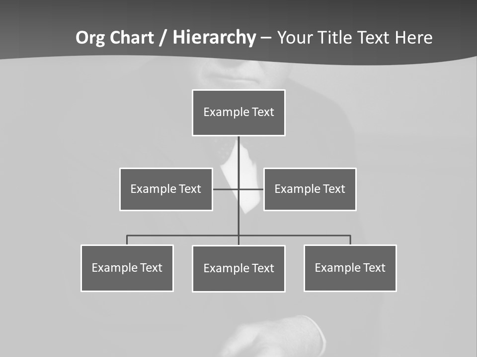 Mysterious Man With Piercing Eyes PowerPoint Template