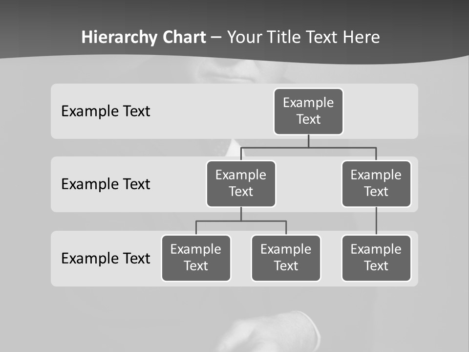Mysterious Man With Piercing Eyes PowerPoint Template