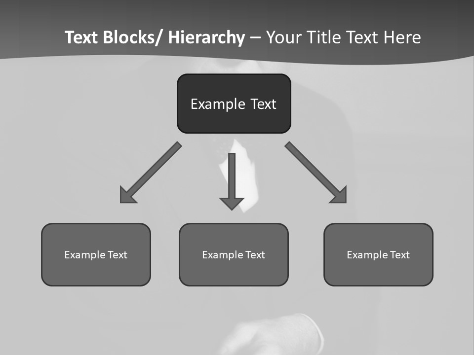Mysterious Man With Piercing Eyes PowerPoint Template
