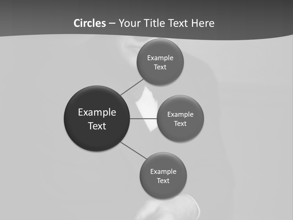 Mysterious Man With Piercing Eyes PowerPoint Template