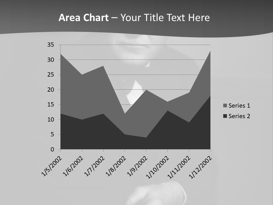 Mysterious Man With Piercing Eyes PowerPoint Template